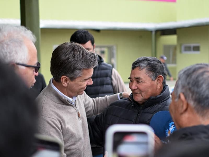 Colonia Aborigen: avanzan las obras de la plaza central, el Registro Civil y la oficina para excombatientes originarios