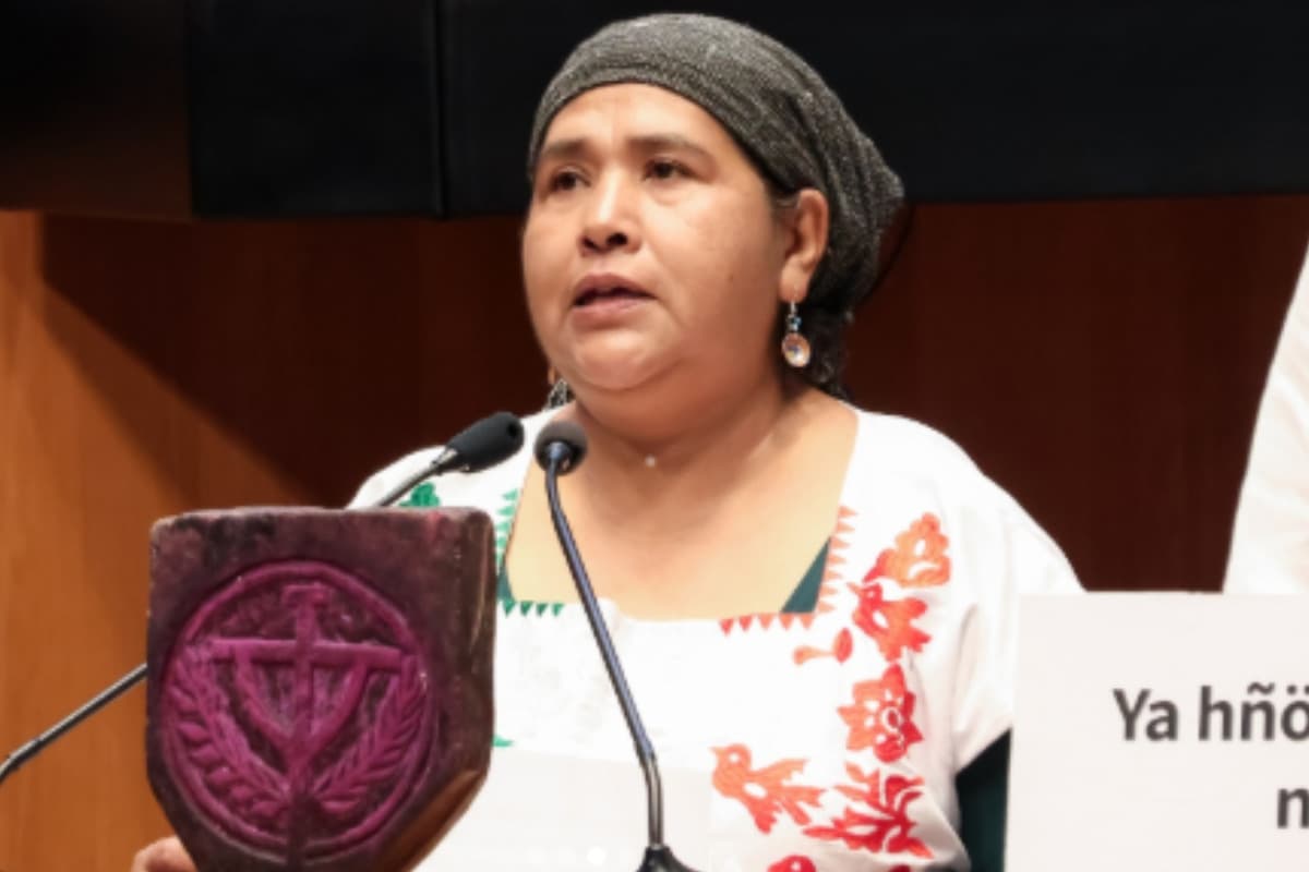 María del Consuelo Venancio defiende la voz de las mujeres indígenas