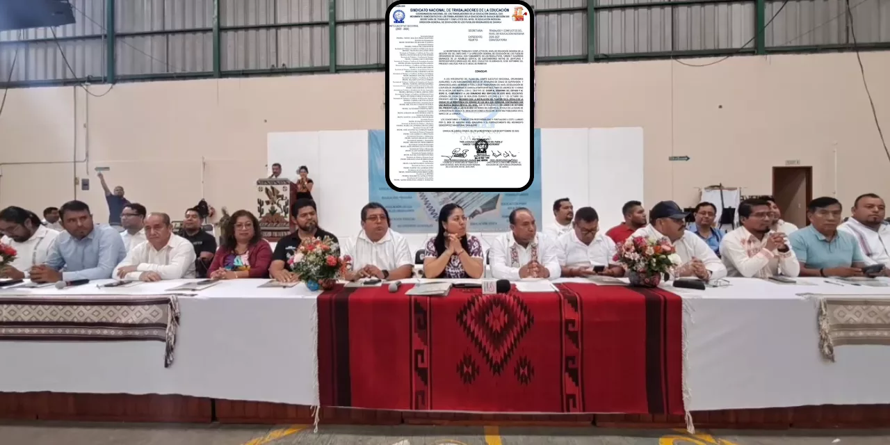 ¡Sección 22 tira el freno! Paro de 72 horas pone a prueba a la nueva jefa del IEEPO