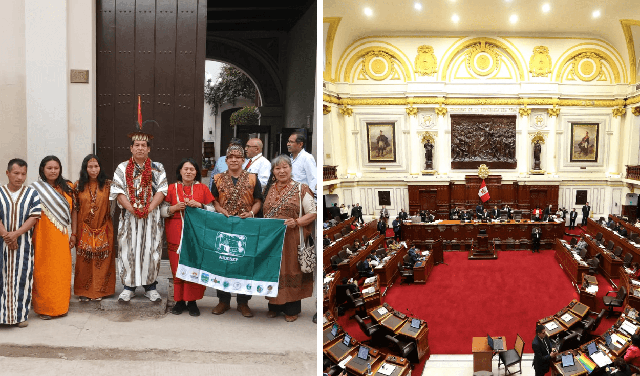 Pueblos indígenas piden al Congreso aprobar ley que reconoce su propio sistema de autodefensa