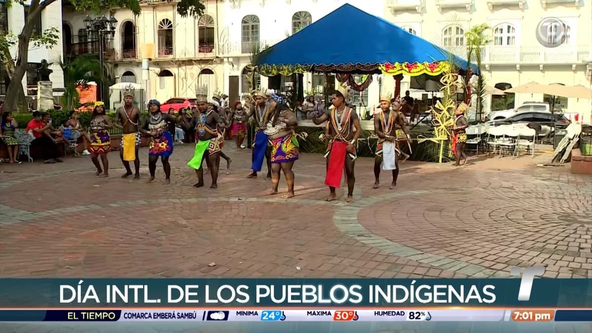 Conmemoran con una feria el Día Internacional de los Pueblos Indígenas