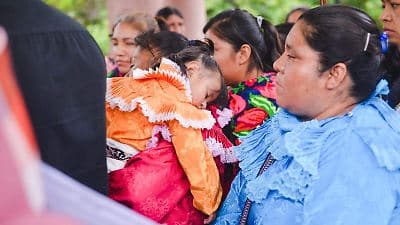 Protestan indígenas contra Unidad de Atención a Pueblos Originarios de SLP