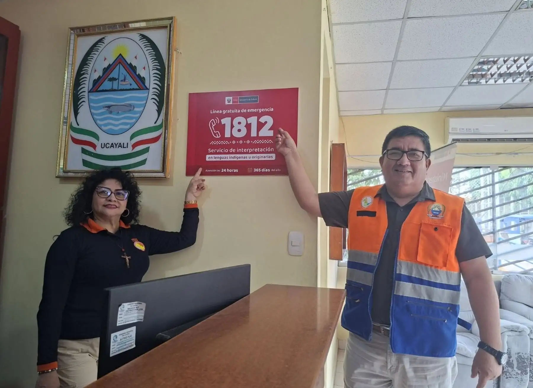 Ucayali: implementan Línea 1812 para brindar atención en lenguas indígenas