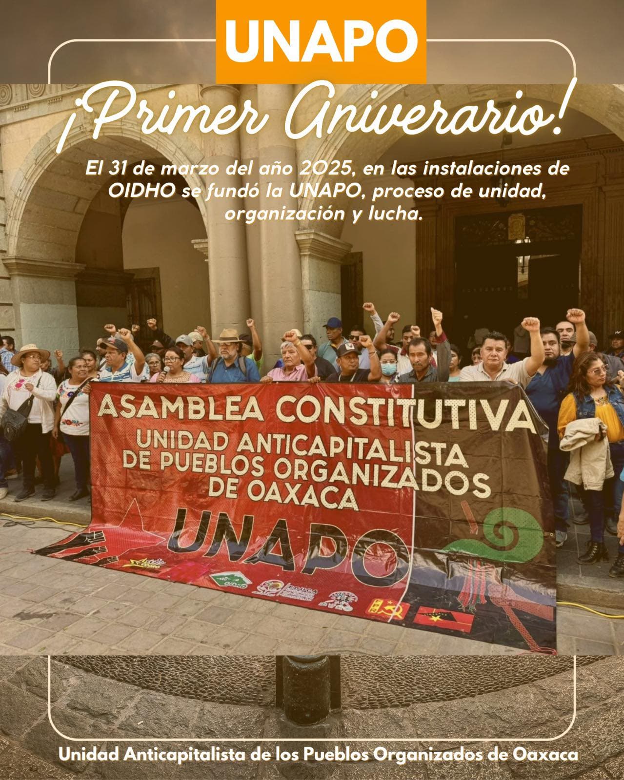 La UNAPO cumple un año fortaleciendo la resistencia indígena contra el modelo extractivista en Oaxaca