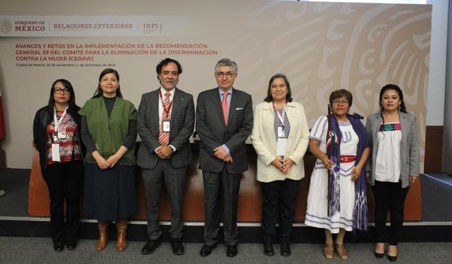 Foreign Ministry, INPI and indigenous women review progress and challenges to implementing CEDAW General Recommendation 39