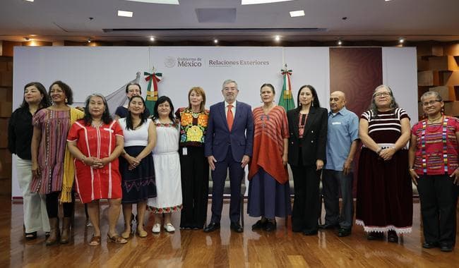 Foreign Secretary De la Fuente and Tatiana Clouthier Launch Indigenous Languages Consular Protection Initiative