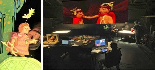 Marionetas y una historia chichimeca conforman el poético montaje Xólotl