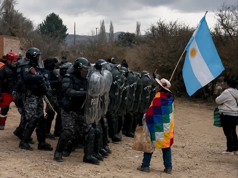 El PTS FITU exige la interpelación de funcionarios por la represión a la comunidad Santa Rosa