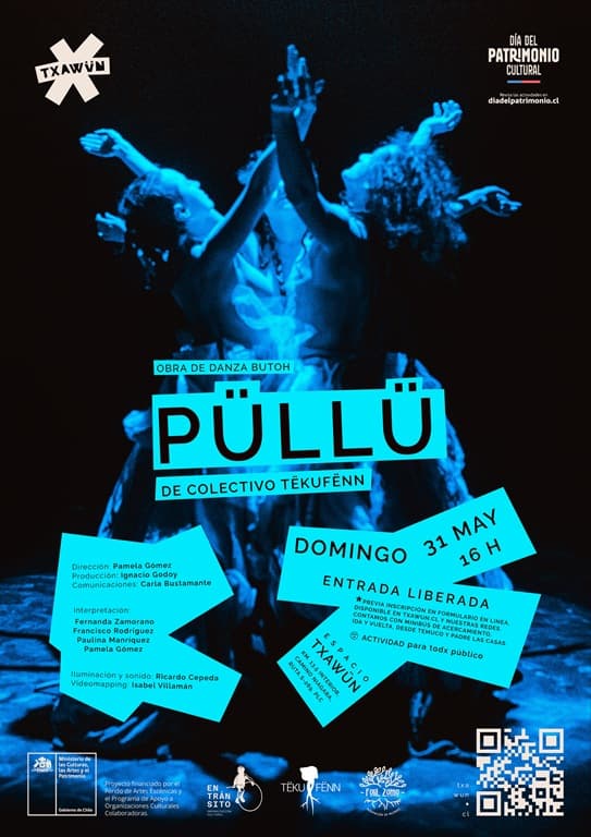 Día del Patrimonio: Espacio Txawün presenta la obra de danza y música “Püllü” inspirada en la espiritualidad mapuche
