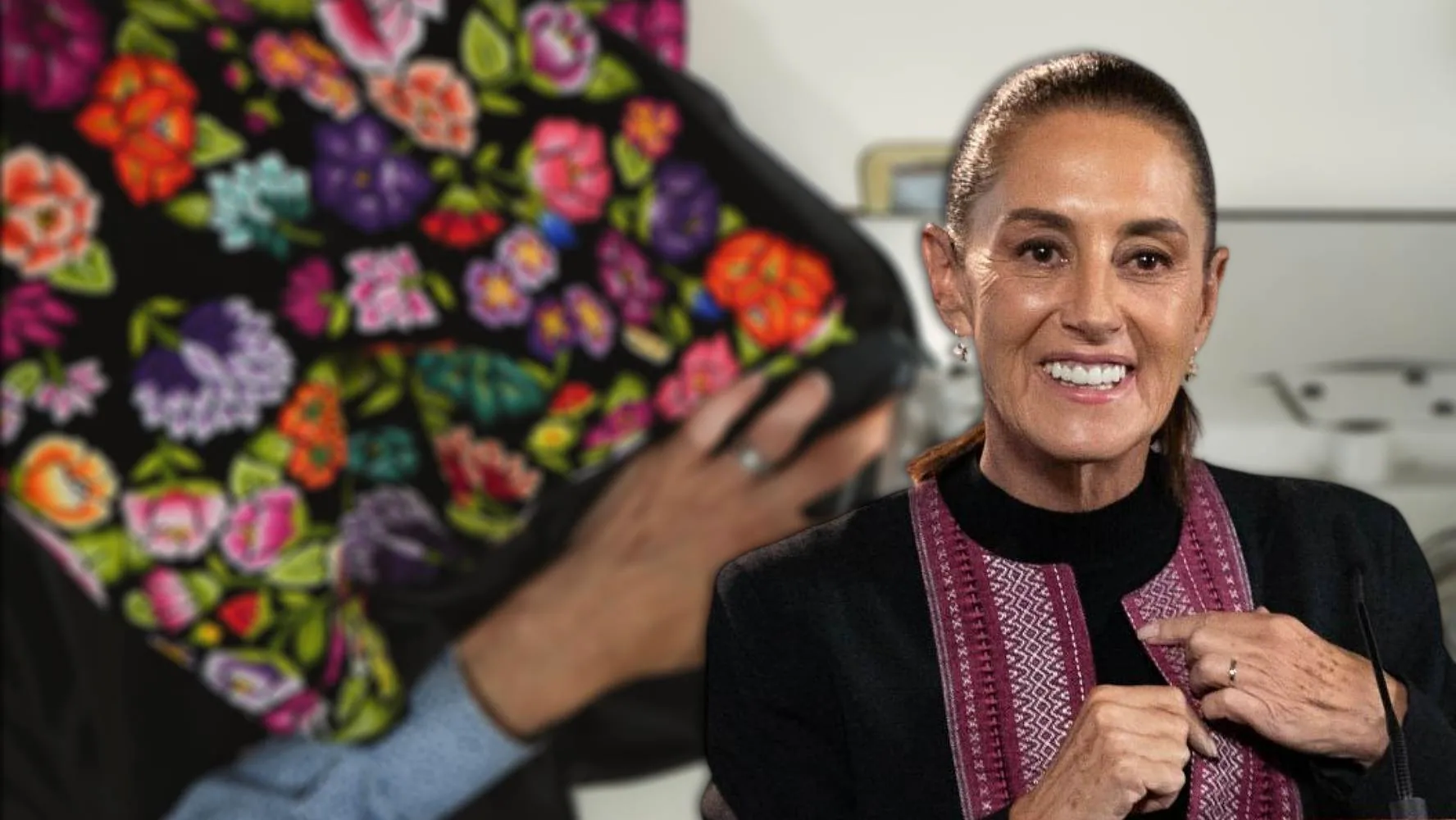 ‘Reciclo mi ropa’: Así se crean los atuendos que usa Sheinbaum con los huipiles que le regalan