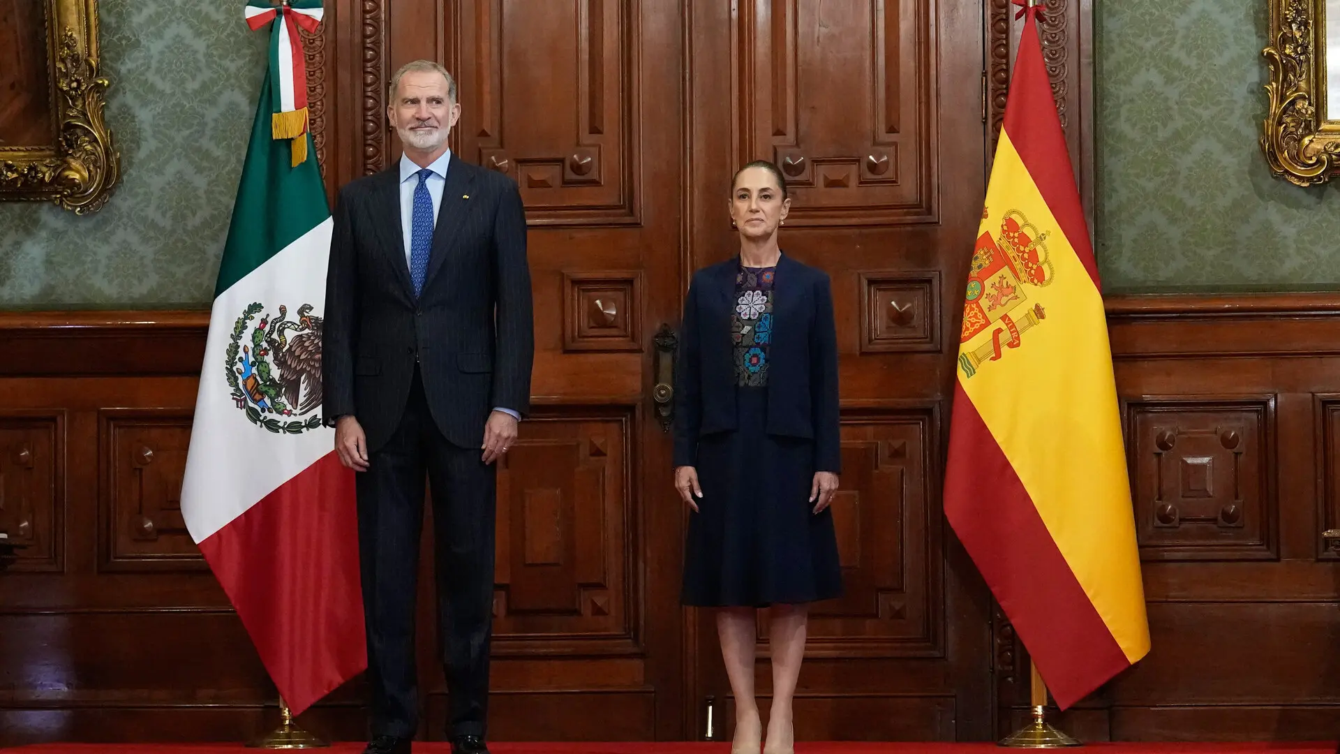 El encuentro entre Felipe VI y Sheinbaum sella "nueva etapa de diálogo y respeto" entre México y España
