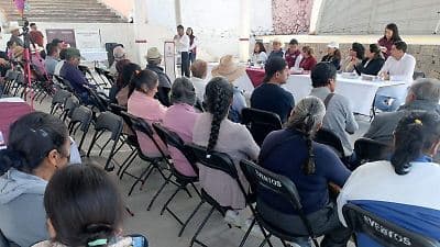 San Ildefonso: Pobladores solicitan obras, agua y seguridad en foro indígena en Tepeji del Río