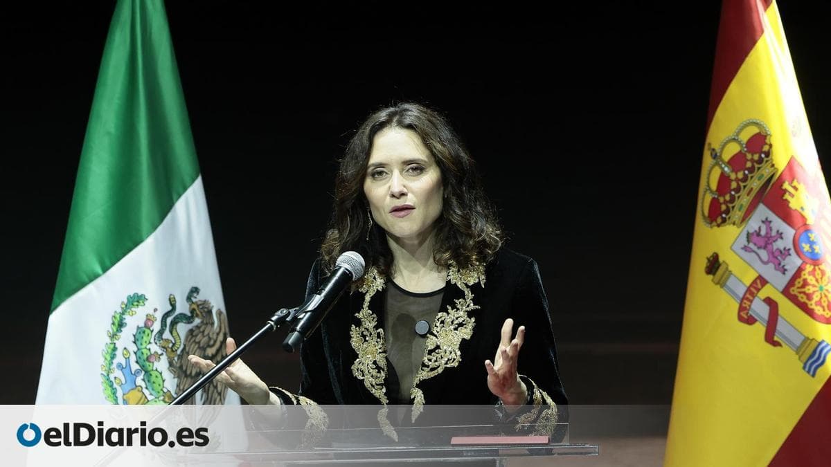 "Mestizaje", "evangelización" y Hernán Cortés: Ayuso y Nacho Cano celebran un acto en México con protestas de grupos indígenas