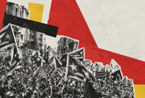 Un votante de Vox lleva maricas y gitanos dentro