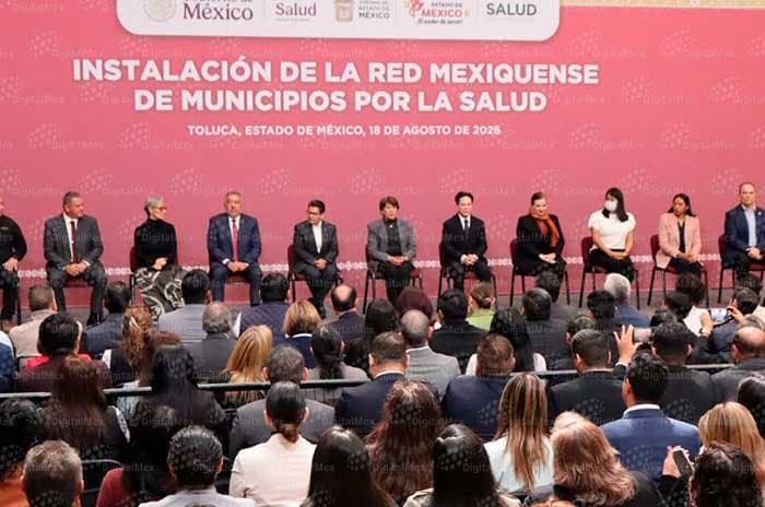 Video: Delfina Gómez instala Red de Salud con participación de 125 municipios del Edoméx
