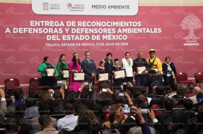 Video: Reconocen a quienes protegen la naturaleza: Delfina Gómez entrega galardones a defensoras y defensores ambientales del Edoméx