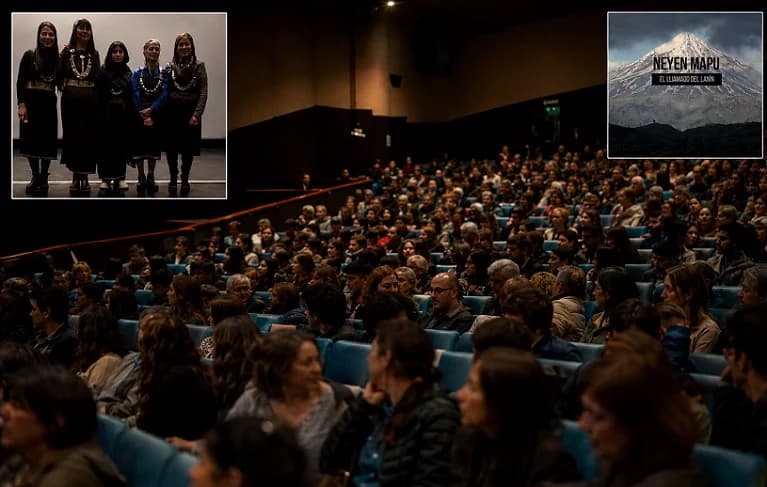 Documental mapuche “Neyen Mapu” se presentó a sala llena en Neuquén: “El llamado del Lanín”