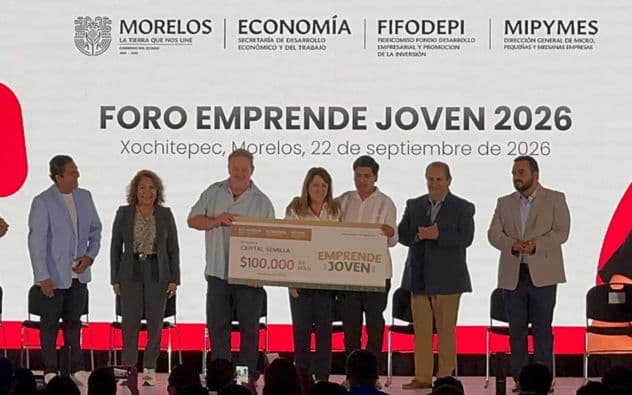 Joven náhuatl recibe apoyo para negocio comunitario en Morelos