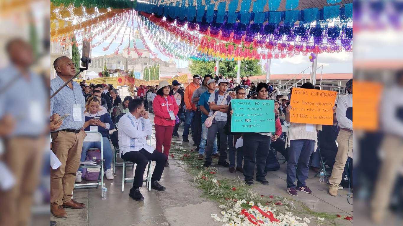 Cholultecas Unidos en Resistencia fue excluida de la consulta sobre Ley de Derechos Indígenas