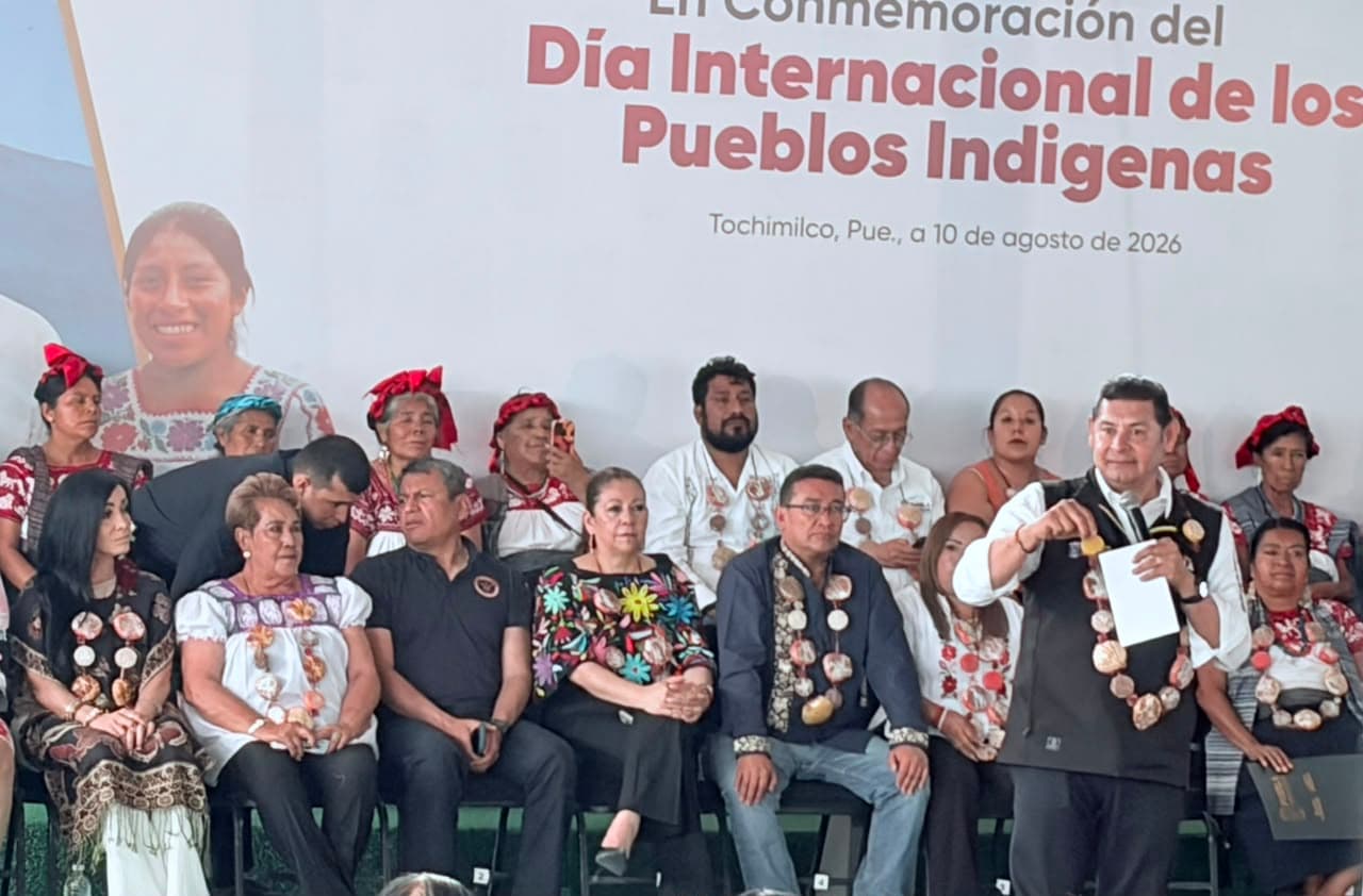 Tochimilco honra sus raíces indígenas; Armenta llama a convertir el reconocimiento en oportunidades