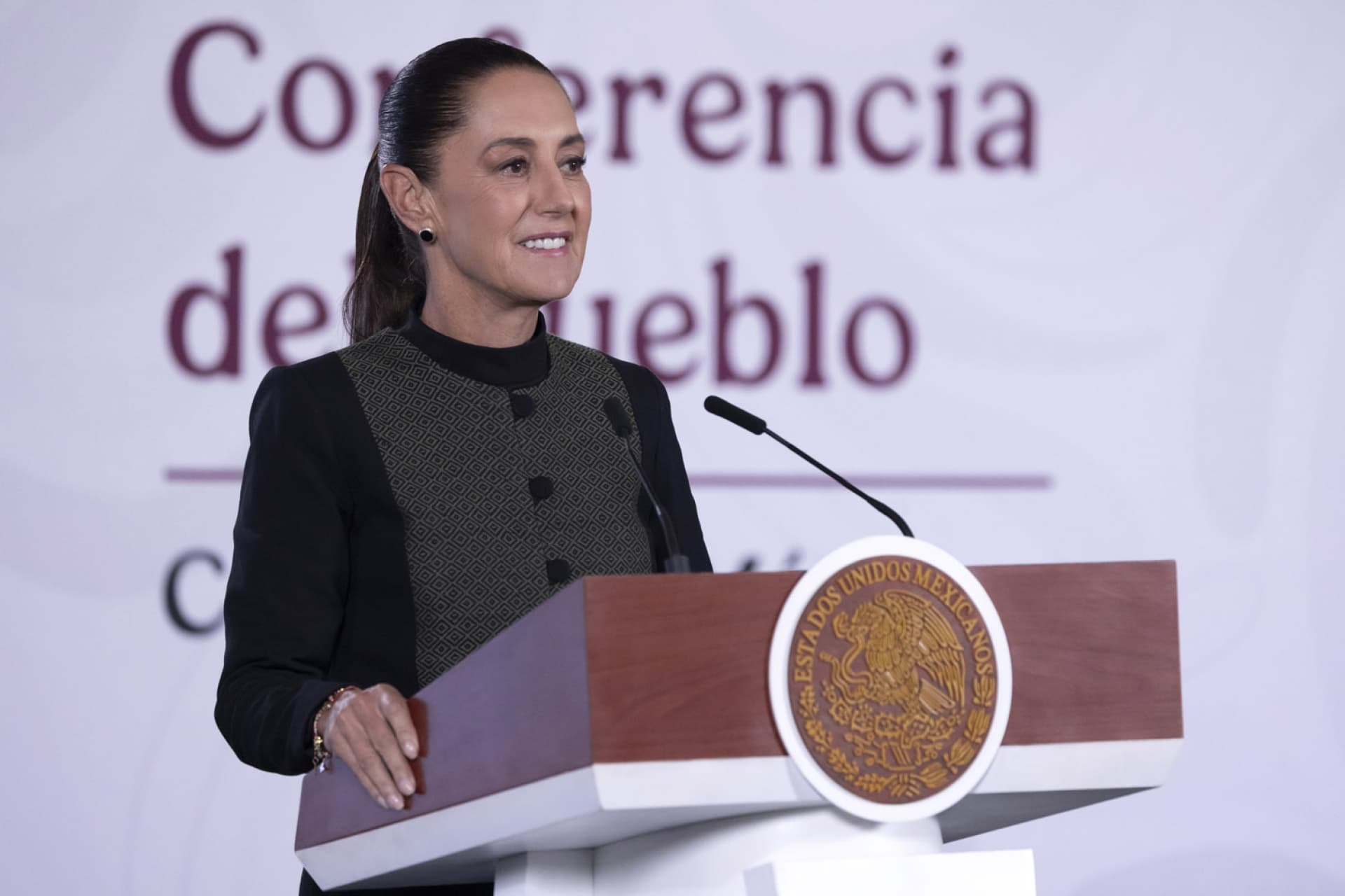 Sheinbaum avala planta de amoníaco en Topolobampo; lleva 95% de avance