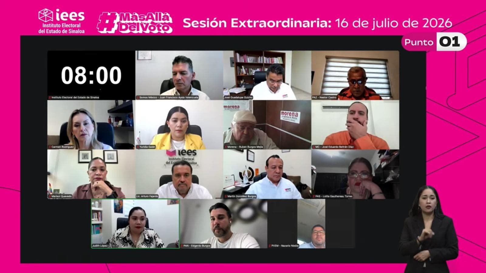 IEES aprueba consulta a pueblos indígenas de Sinaloa para definir reglas de candidaturas rumbo a 2027